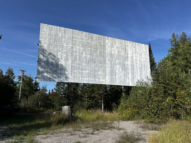 Northwoods Drive-In Theatre - Aug 21 2024 (newer photo)